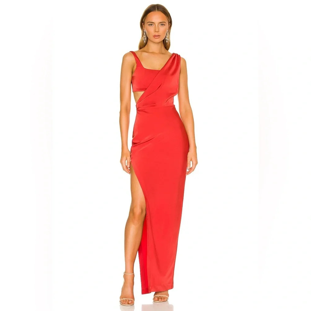 NBD x REVOLVE Andrei Gown in Red - Picture 2 of 12
